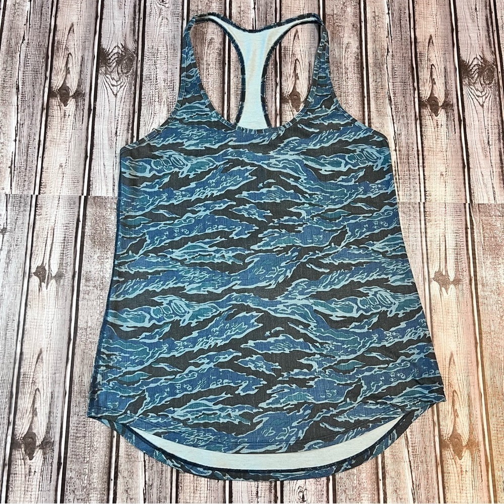 Lululemon Tech Mesh Singlet Racerback Tank Top size 4 *